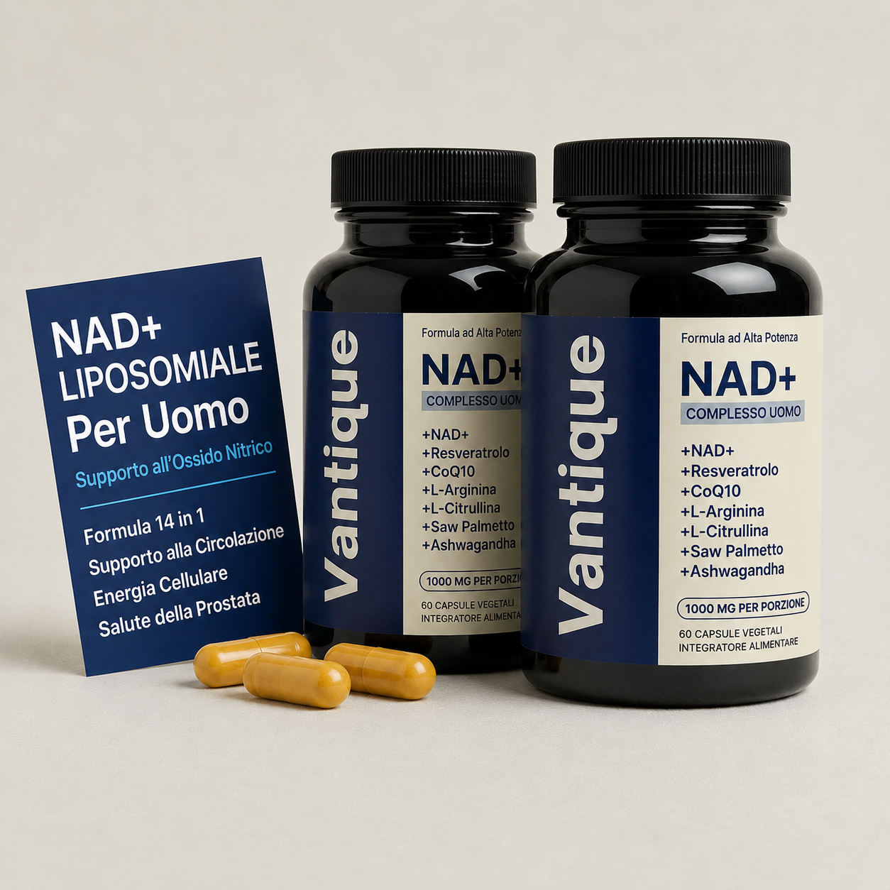 NAD+ リポソーム 男性用｜エネルギー・活力・パフォーマンス