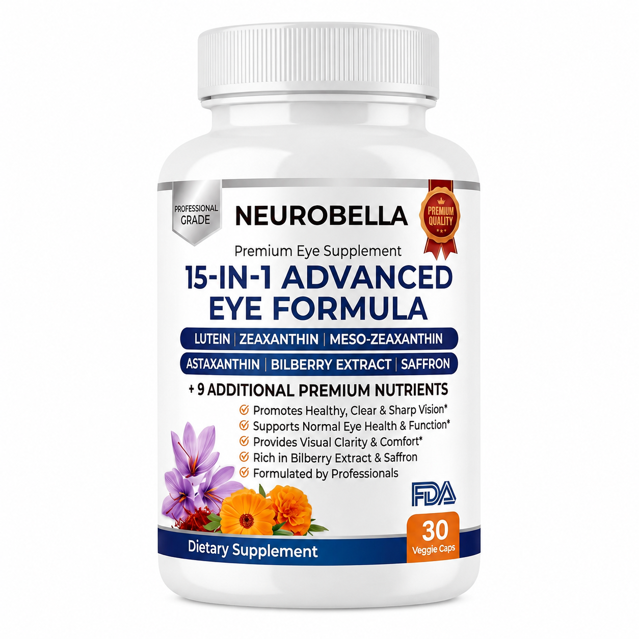 Neurobella 15-in-1 Advanced Eye Formula
