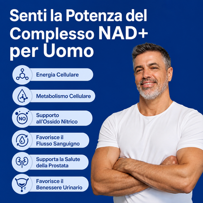 NAD+ リポソーム 男性用｜エネルギー・活力・パフォーマンス