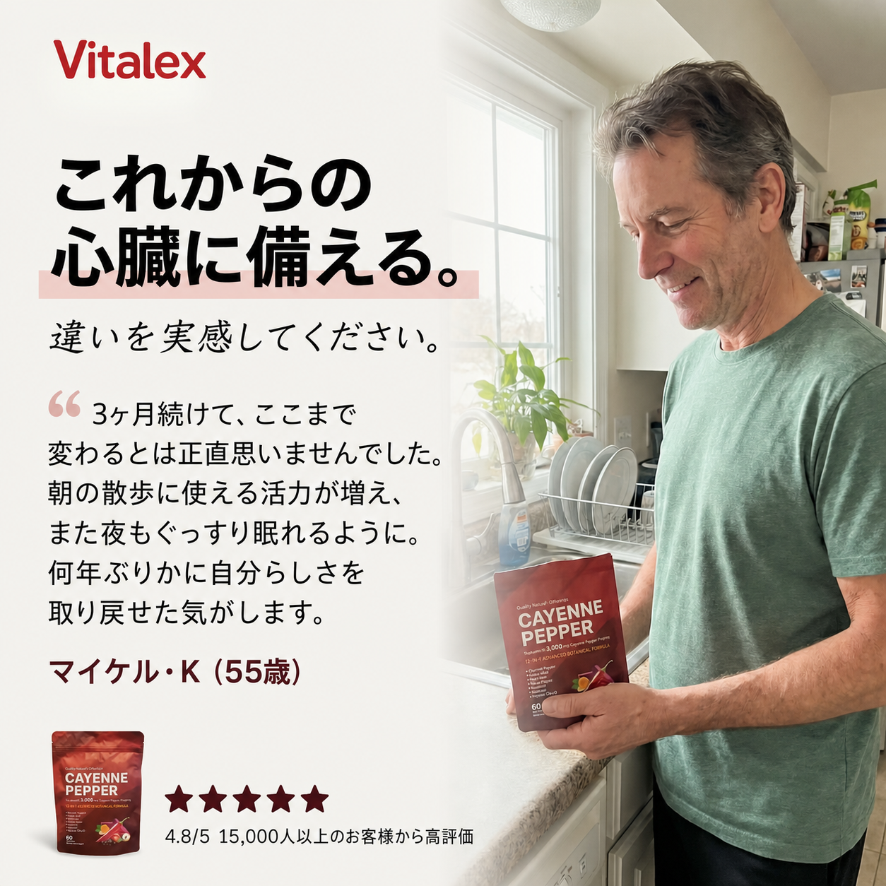 Vitalex Cayenne Pepper Softgels