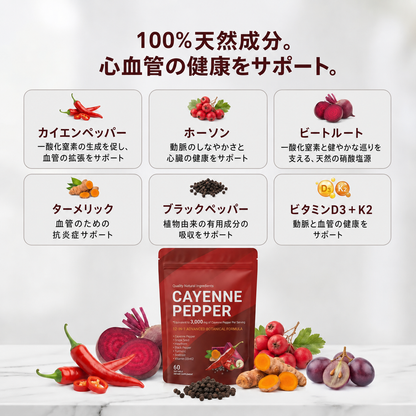 Vitalex Cayenne Pepper Softgels