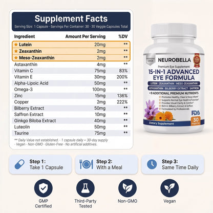 Neurobella 15-in-1 Advanced Eye Formula