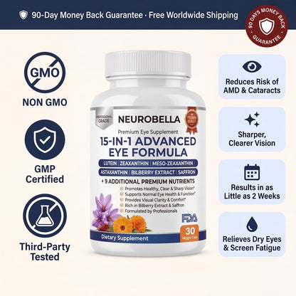 Neurobella 15-in-1 Advanced Eye Formula